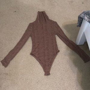 turtle neck body suit